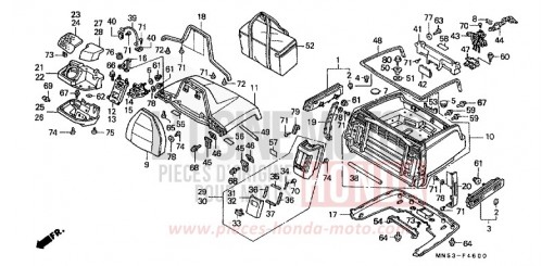 COFFRE (1) GL1500AN de 1992